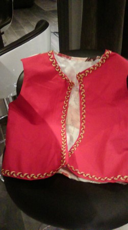 boléro dompteur tigre